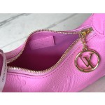 LOUIS VUITTON M82487 Rose Red Mini Moon Handbag