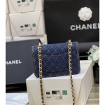 CHANEL denim messenger bag AS405100108