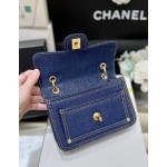 CHANEL denim messenger bag AS405100108