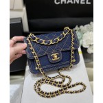 CHANEL denim messenger bag AS405100108