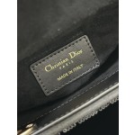 Dior Triple Embroidery Bead Tube Black
