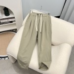 Brunelli Cucinelli Women's New Casual Straight Tube Loose Sweetheart Pants