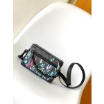 Louis Vuitton M69072 silk screen MINI SOFT TRUNK handbag