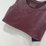 Prada Functional Temperament Women's Team Style Short Tank Top