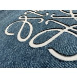 Loewe  three-dimensional hollowed out embroidered denim pants