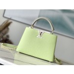 𝐋𝐎𝐔𝐈𝐒𝐕𝐔𝐈𝐓𝐓𝐎𝐍 M22916 avocado green capsules handbag