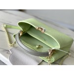 𝐋𝐎𝐔𝐈𝐒𝐕𝐔𝐈𝐓𝐓𝐎𝐍 M22916 avocado green capsules handbag