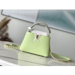 𝐋𝐎𝐔𝐈𝐒𝐕𝐔𝐈𝐓𝐓𝐎𝐍 M22916 avocado green capsules handbag