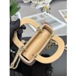 Dior Triple Embroidery Bead Tube Gold