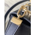 𝐋𝐎𝐔𝐈𝐒𝐕𝐔𝐈𝐓𝐓𝐎𝐍 M22773 Black Water Wave Twist Series TWIST Medium Handbag