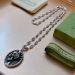 Gucci Vintage Skull Head Hanging Tag