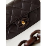 CHANEL Dakar Advanced Handicraft Workshop Peach Wood Limited Edition CF Model AS4165