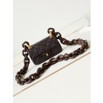 CHANEL Dakar Advanced Handicraft Workshop Peach Wood Limited Edition CF Model AS4165