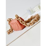 CHANEL Dakar Advanced Handicraft Workshop Peach Wood Limited Edition CF Model AS4165