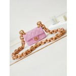 CHANEL Dakar Advanced Handicraft Workshop Peach Wood Limited Edition CF Model AS4165