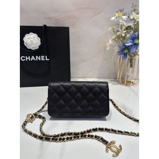 CHANEL 23b Adjustable Chain Mobile Case