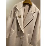 New cashmere coat (consult customer service to confirm the size before placing a custom order)