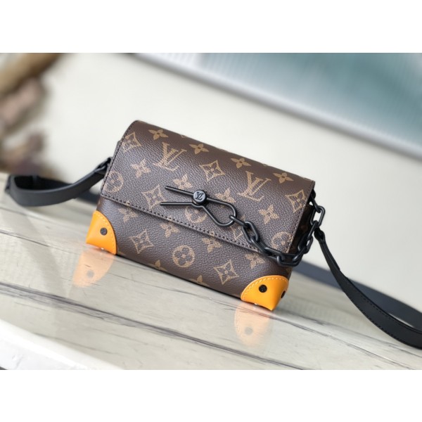 𝐋𝐎𝐔𝐈𝐒𝐕𝐔𝐈𝐓𝐓𝐎𝐍 M82534 Old Flower Men's Bag Postman Bag Series