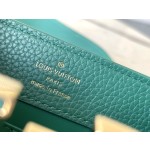 𝐋𝐎𝐔𝐈𝐒𝐕𝐔𝐈𝐓𝐓𝐎𝐍 N80931/M48865 Green Snake Shoulder This Capuchines Mini Size Handbag