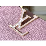 𝐋𝐎𝐔𝐈𝐒𝐕𝐔𝐈𝐓𝐓𝐎𝐍 M22122 Light Purple Mini Capshell Mini Handbag