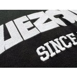 Balenciaga Inverted Letter Embroidered Round Neck Short Sleeve