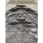 Dior jacquard lapel shirt jacket