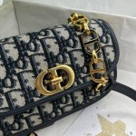 Dior M9261 CD buckle with 30 Montaigne embossed logo on the back