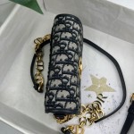 Dior M9261 CD buckle with 30 Montaigne embossed logo on the back