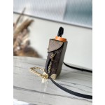 𝐋𝐎𝐔𝐈𝐒𝐕𝐔𝐈𝐓𝐓𝐎𝐍 M82465 Yellow Flower Camera Box Handbag