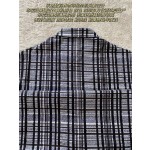 Louis Vuitton Landscape Plaid Long Shirt Coat
