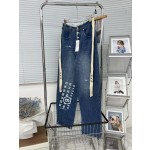 MM6 Magilla Side Ribbon Letter Jeans