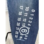 MM6 Magilla Side Ribbon Letter Jeans