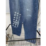 MM6 Magilla Side Ribbon Letter Jeans