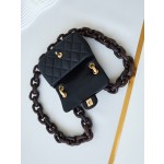 CHANEL Dakar Advanced Handicraft Workshop Peach Wood Limited Edition CF Model AS4165