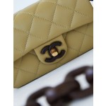 CHANEL Dakar Advanced Handicraft Workshop Peach Wood Limited Edition CF Model AS4165