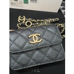 CHANEL 23b Adjustable Chain Mobile Case