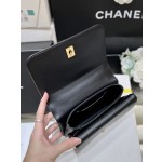 CHANEL Litchi Skin Organ Bag AS428400128