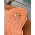 𝐋𝐎𝐔𝐈𝐒𝐕𝐔𝐈𝐓𝐓𝐎𝐍 M22606 Orange Colorful Gold buckle Small Capsines BB handbag