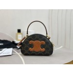 CELINE Old Flower New Half Moon Bag Model: 10K642
