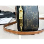 CELINE Old Flower New Half Moon Bag Model: 10K642