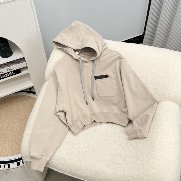 Brunelli Cucinelli Women's Hooded Cardigan Pants Set