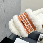 Dior Autumn/Winter New Wool Slippers