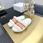 Dior Autumn/Winter New Wool Slippers