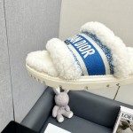Dior Autumn/Winter New Wool Slippers