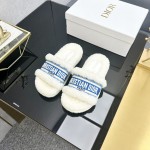 Dior Autumn/Winter New Wool Slippers
