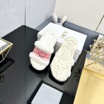 Dior Autumn/Winter New Wool Slippers