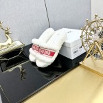 Dior Autumn/Winter New Wool Slippers