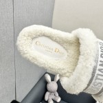 Dior Autumn/Winter New Wool Slippers