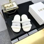 Dior Autumn/Winter New Wool Slippers
