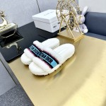 Dior Autumn/Winter New Wool Slippers